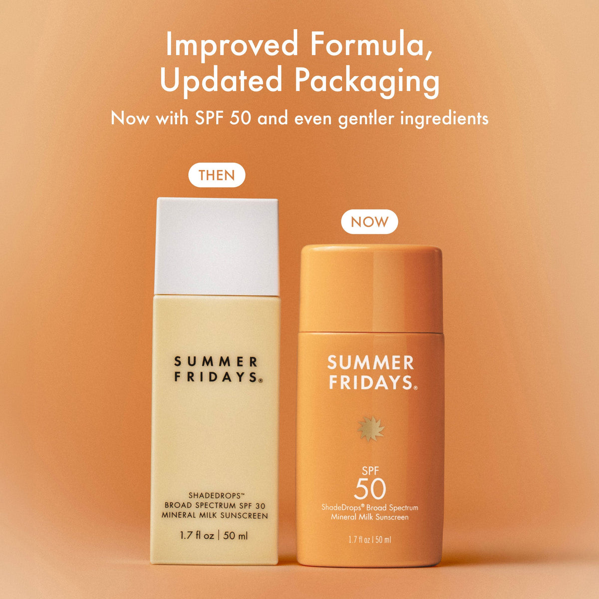 ShadeDrops® Broad Spectrum SPF 50 Mineral Milk Sunscreen (CAN)